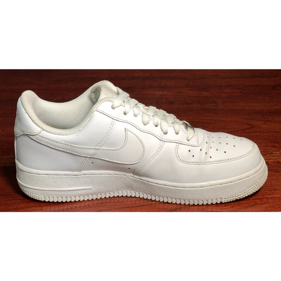 Nike Air Force 1 Low AF1 \'07 Triple White - Mens Size 9 Shoes Sneakers 315122111 main image 6